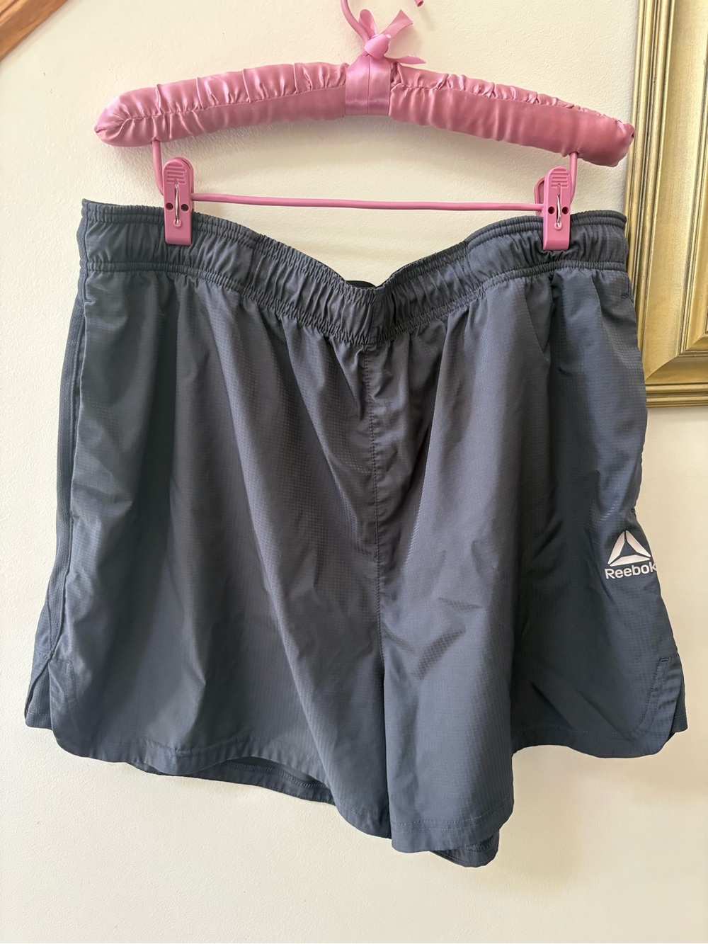 Reebok Gray Athletic Workout Shorts